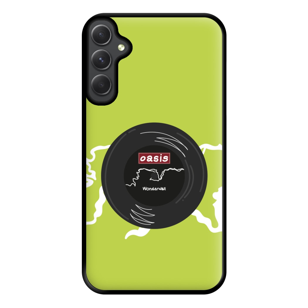 Wonderwall Record Phone Case for Galaxy A34