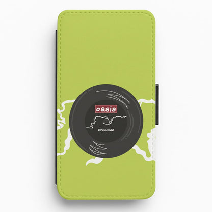 Wonderwall Record Flip / Wallet Phone Case