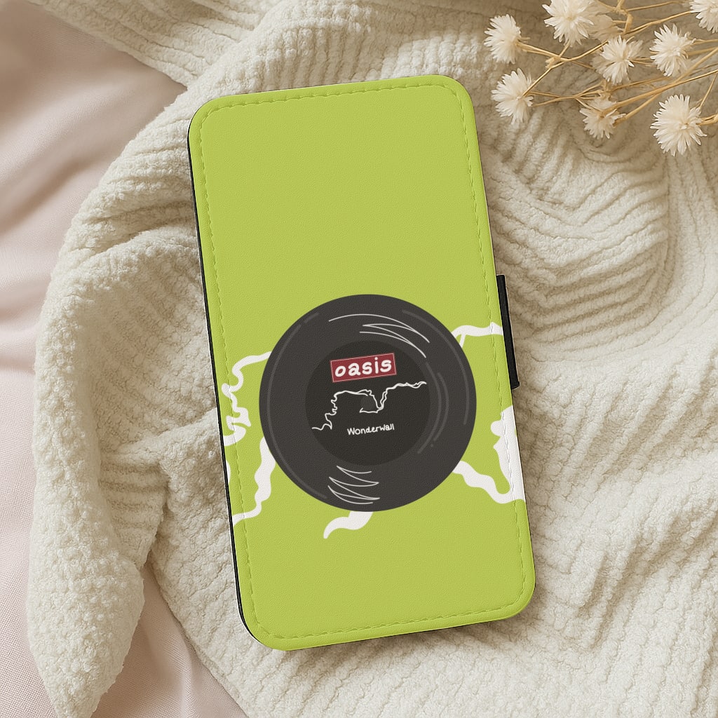 Wonderwall Record Wallet Phone Case
