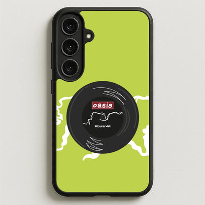 Wonderwall Record Phone Case for Galaxy S25FE