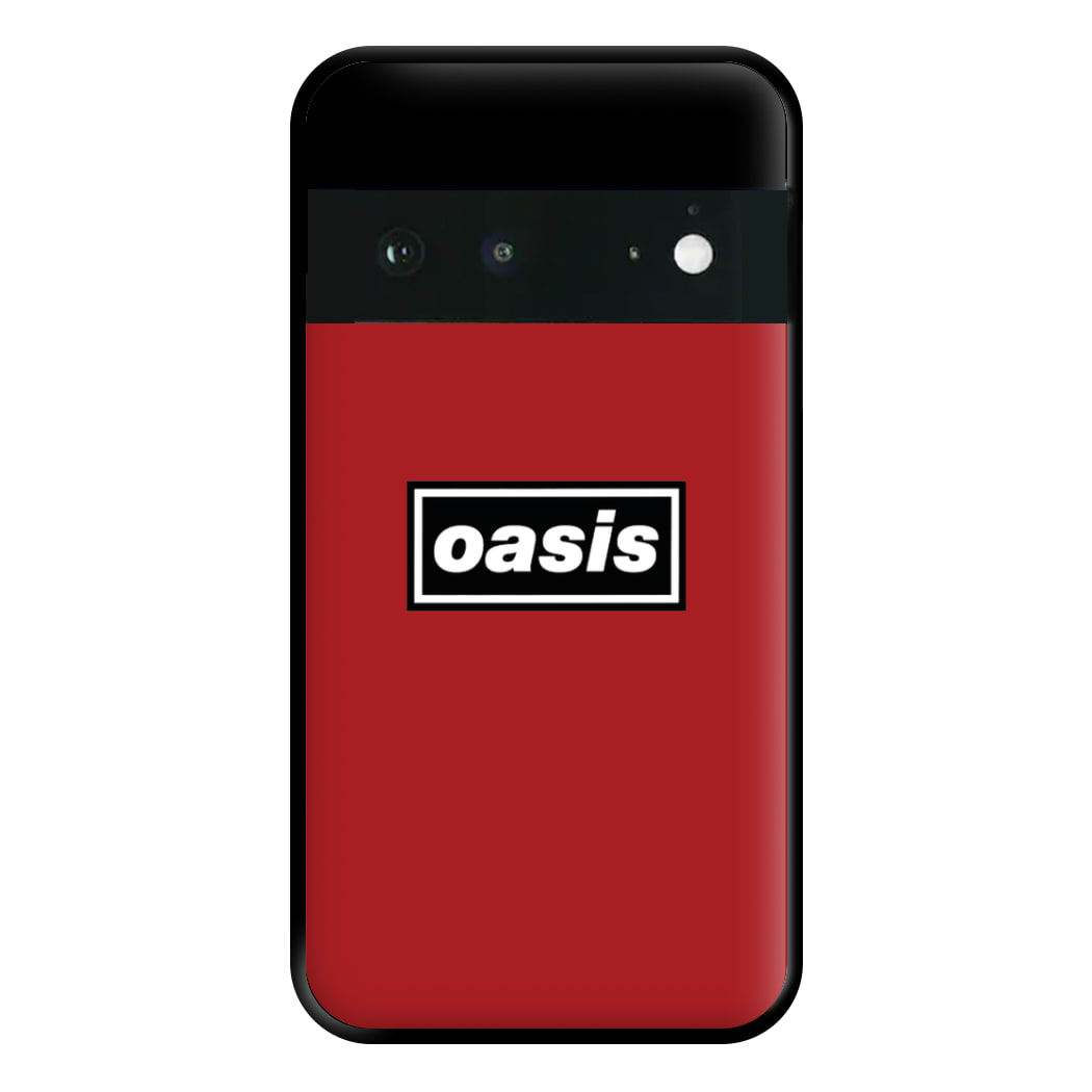 Band Name Red Phone Case for Google Pixel 6a