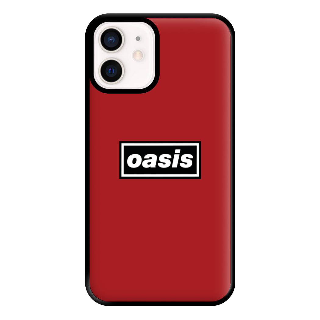 Band Name Red Phone Case for iPhone 12 Mini