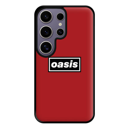 Band Name Red Phone Case for Galaxy S25 Ultra