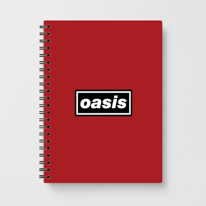 Band Name Red Notebook