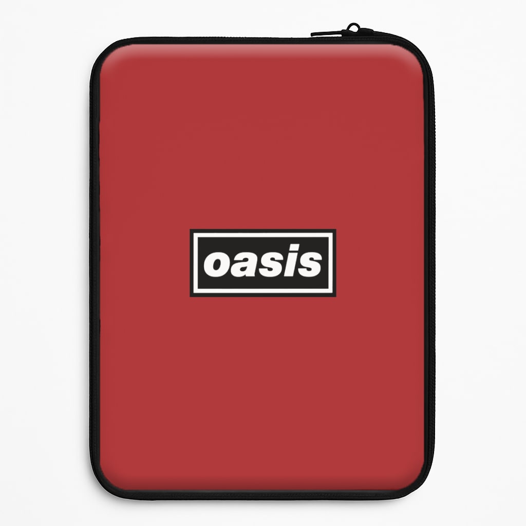 Band Name Red Universal Laptop Sleeve