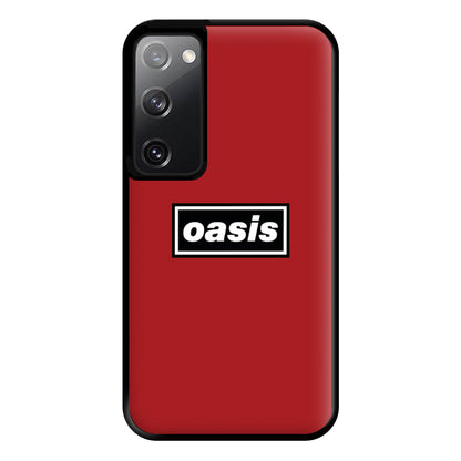 Band Name Red Phone Case for Galaxy S20