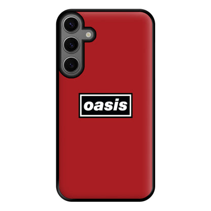 Band Name Red Phone Case for Galaxy S23FE