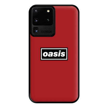 Band Name Red Phone Case for Galaxy S20 Ultra