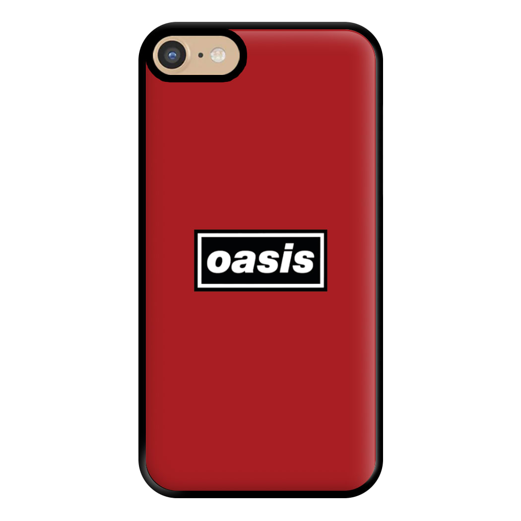 Band Name Red Phone Case for iPhone 6 / 7 / 8 / SE