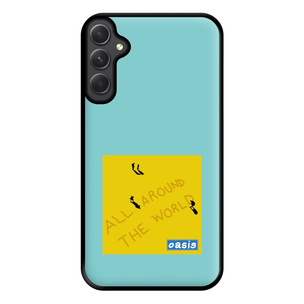 All Around The World Phone Case for Galaxy A54