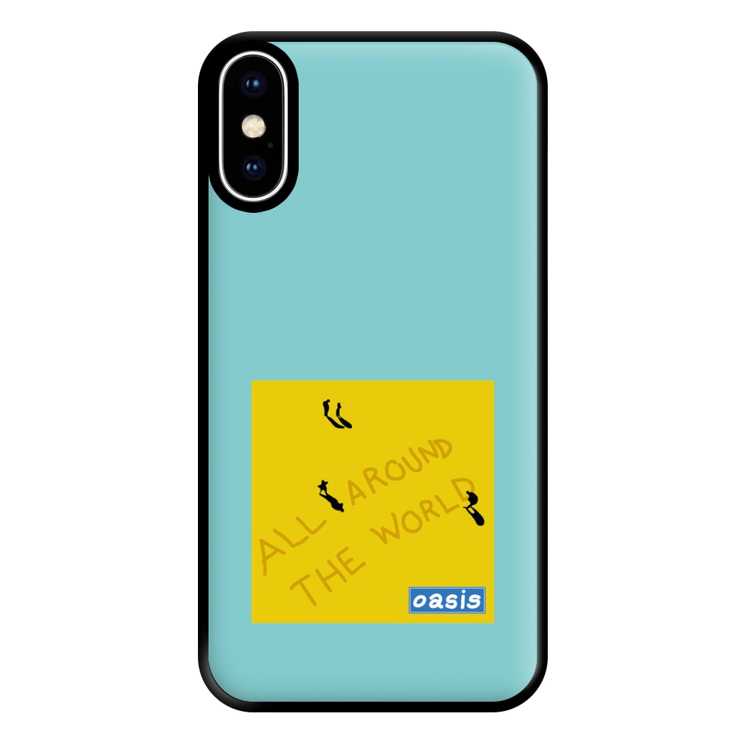 All Around The World Phone Case for iPhone XS Max