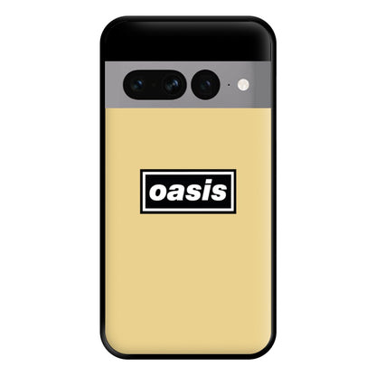 Band Name Yellow Phone Case for Google Pixel 7 Pro