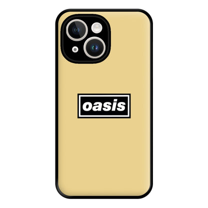 Band Name Yellow Phone Case for iPhone 14 Plus