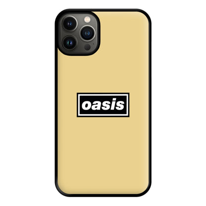 Band Name Yellow Phone Case for iPhone 13