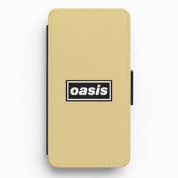 Band Name Yellow Flip / Wallet Phone Case