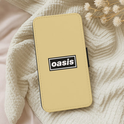 Band Name Yellow Wallet Phone Case
