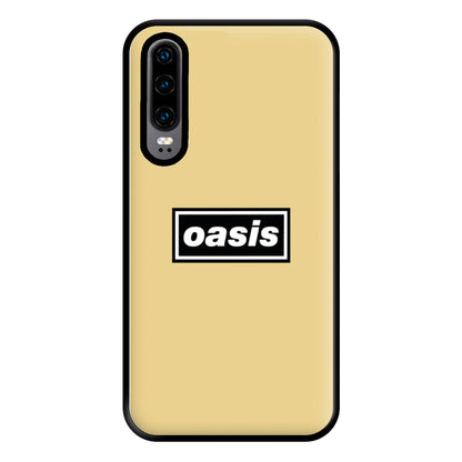 Band Name Yellow Phone Case for Huawei P30