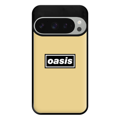 Band Name Yellow Phone Case for Google Pixel 9 Pro XL