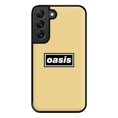 Band Name Yellow Phone Case for Galaxy S22 Plus