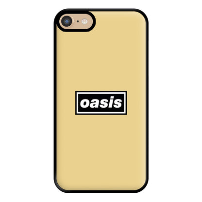 Band Name Yellow Phone Case for iPhone 6 / 7 / 8 / SE