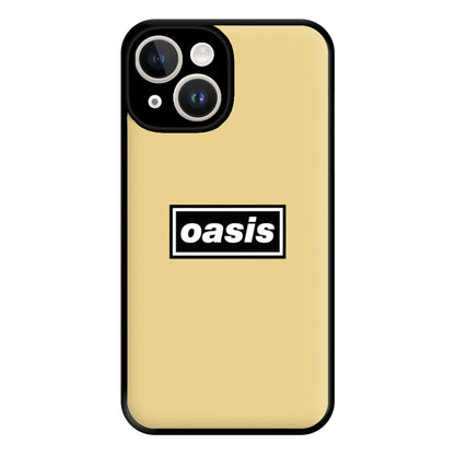 Band Name Yellow Phone Case for iPhone 14