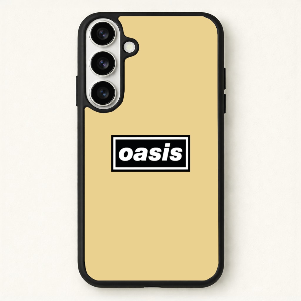Band Name Yellow Phone Case for Galaxy S26 Plus