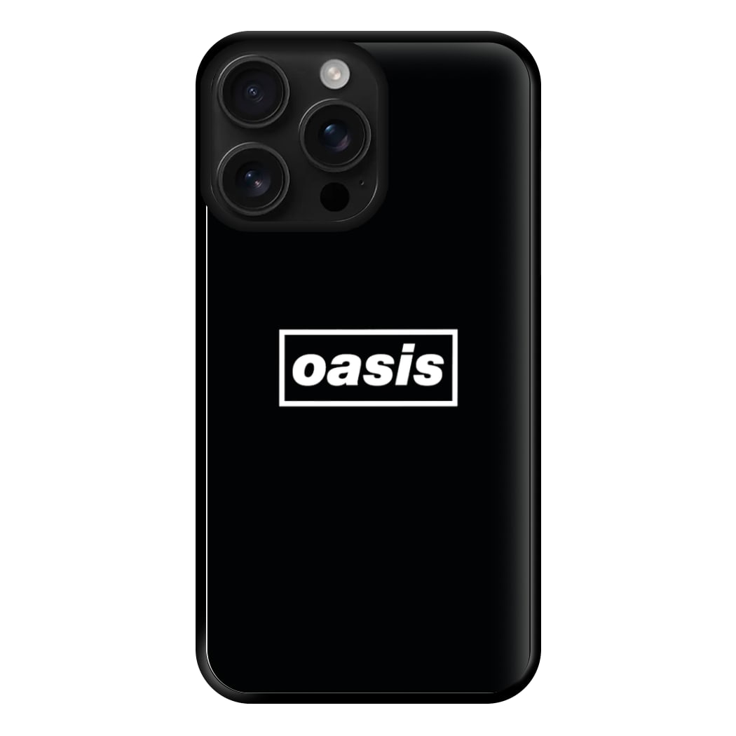 Band Name Black Phone Case