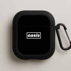 Band Name Black AirPods Case