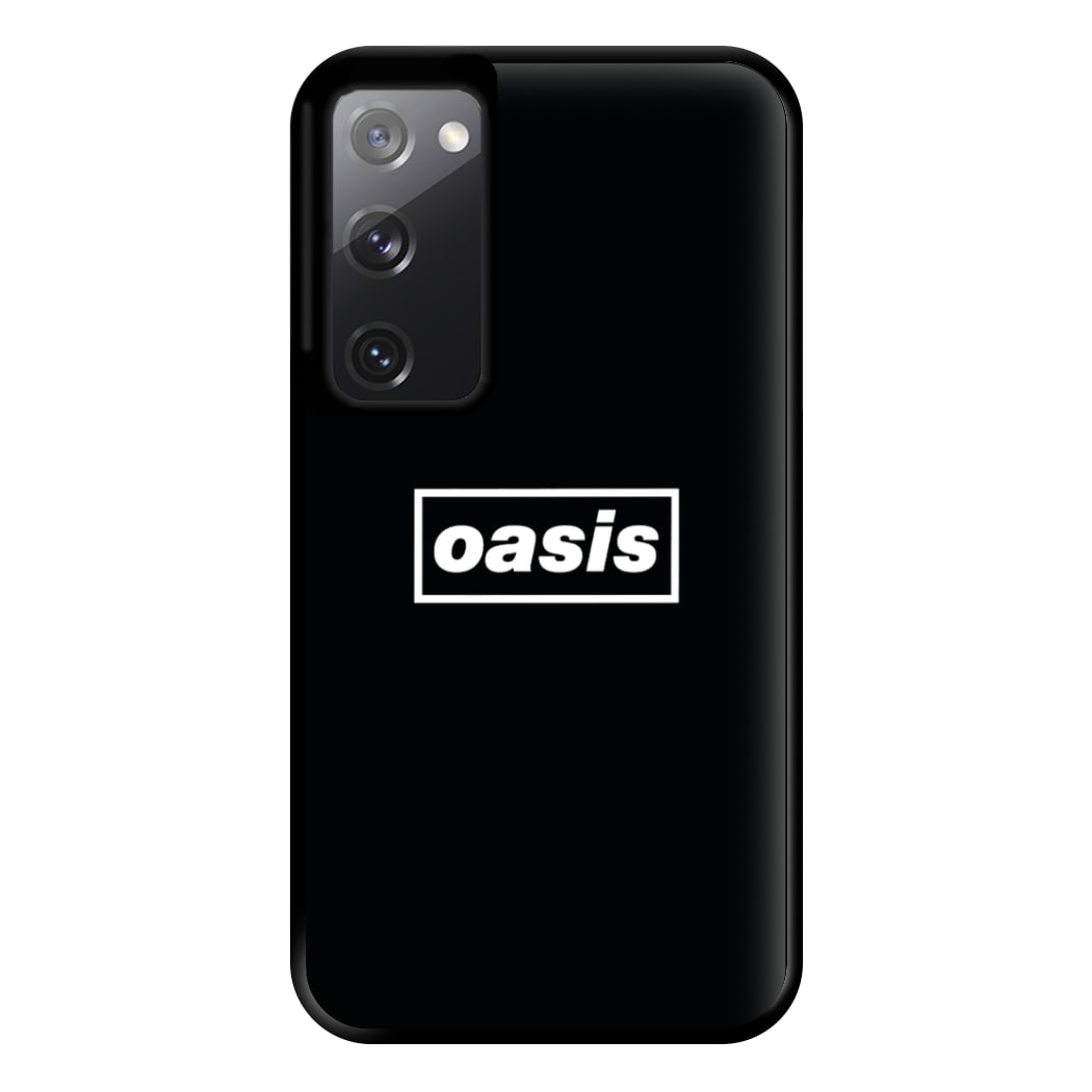 Band Name Black Phone Case for Galaxy S20FE