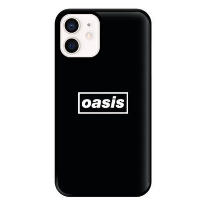 Band Name Black Phone Case for iPhone 13 Mini