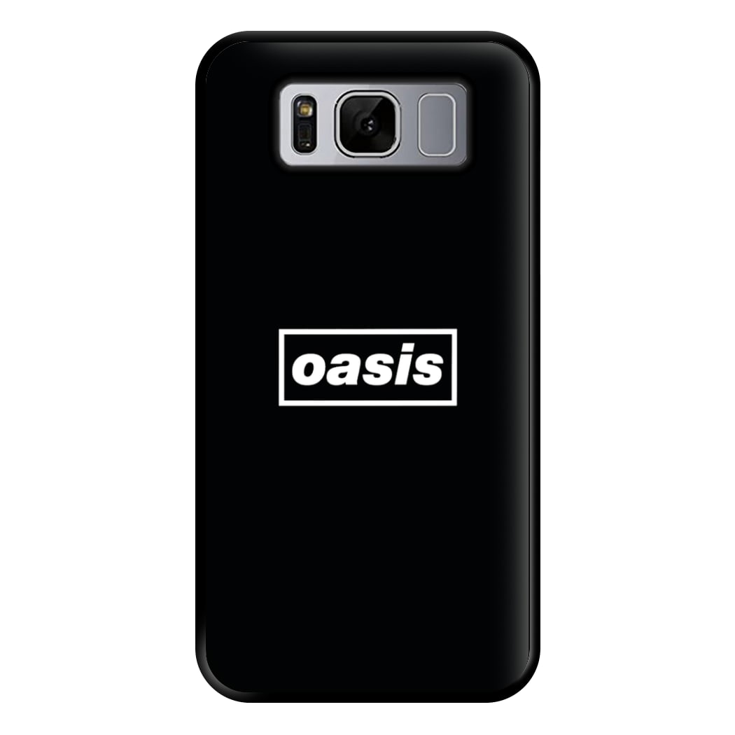 Band Name Black Phone Case for Galaxy S8 Plus