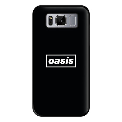 Band Name Black Phone Case for Galaxy S8 Plus