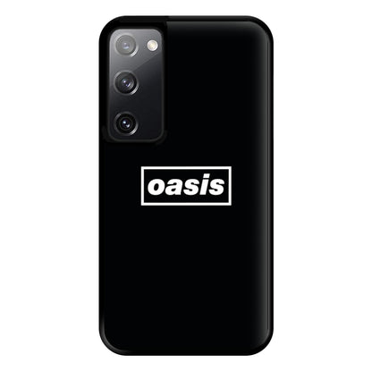 Band Name Black Phone Case for Galaxy S20