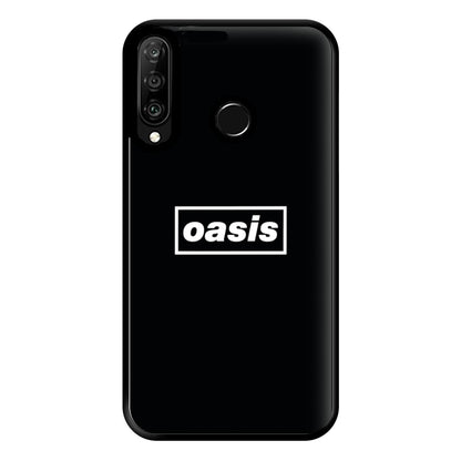 Band Name Black Phone Case for Huawei P30 Lite