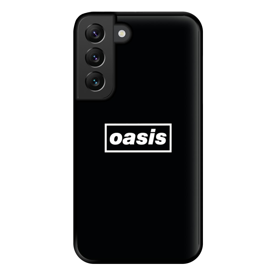 Band Name Black Phone Case for Galaxy S22 Plus