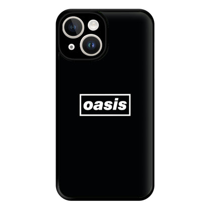 Band Name Black Phone Case for iPhone 14