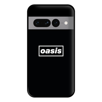 Band Name Black Phone Case for Google Pixel 7 Pro