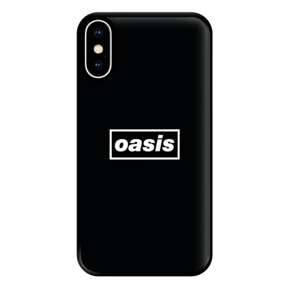 Band Name Black Phone Case for iPhone XS Max