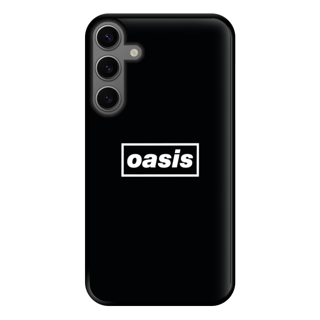 Band Name Black Phone Case for Galaxy S23FE