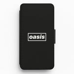 Band Name Black Flip / Wallet Phone Case