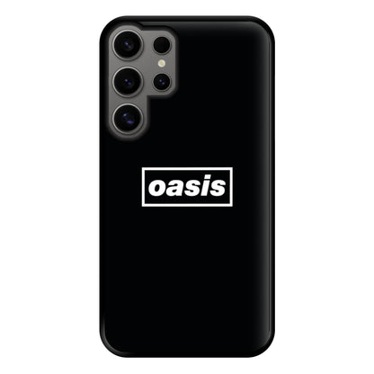 Band Name Black Phone Case for Galaxy S24 Ultra