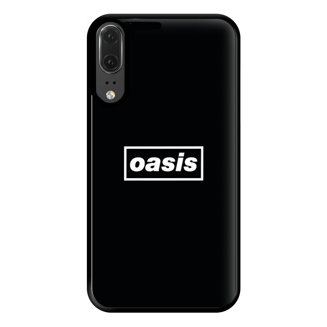 Band Name Black Phone Case for Huawei P20