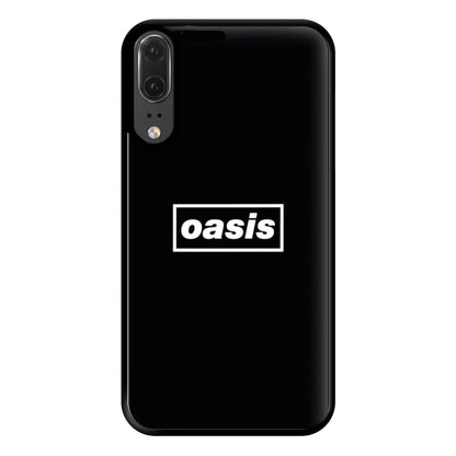 Band Name Black Phone Case for Huawei P20