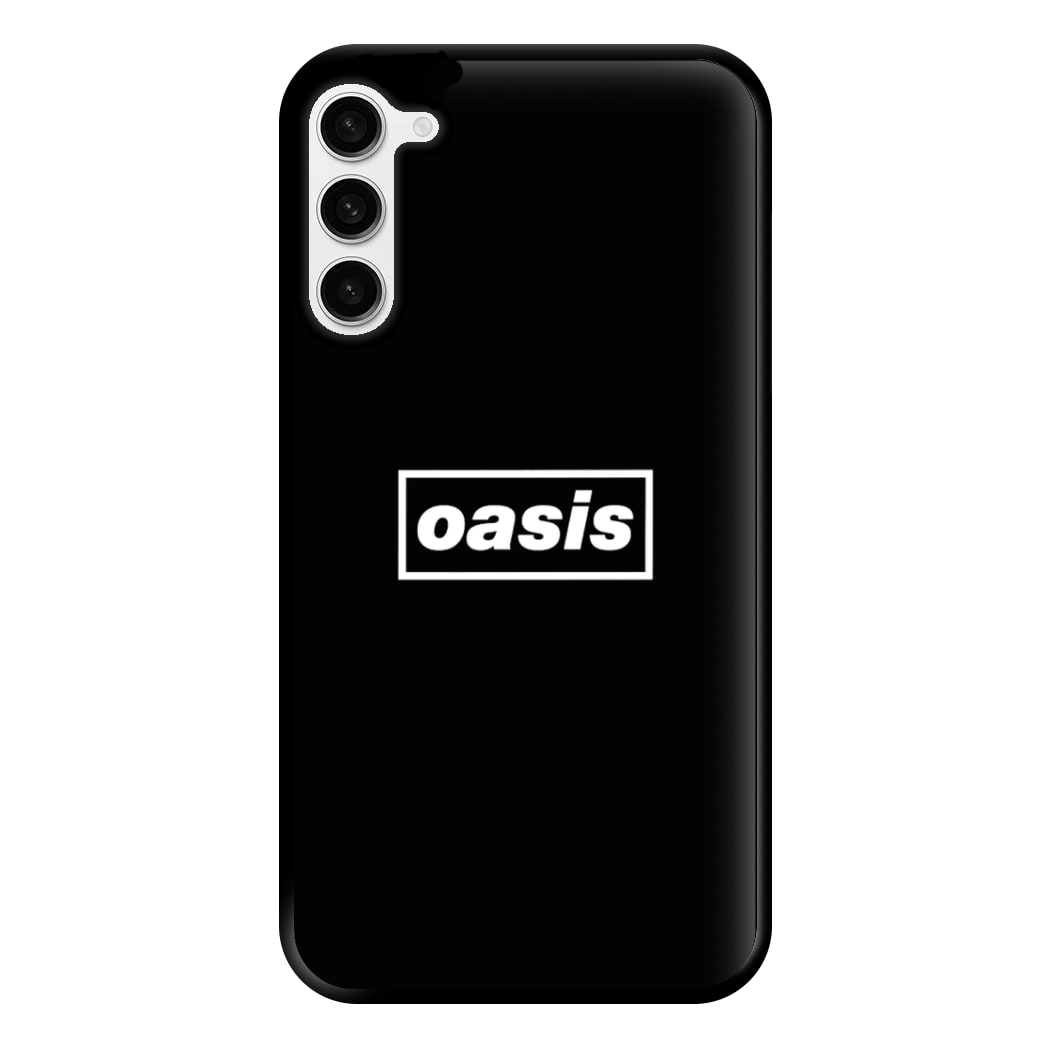 Band Name Black Phone Case for Galaxy S23 Plus