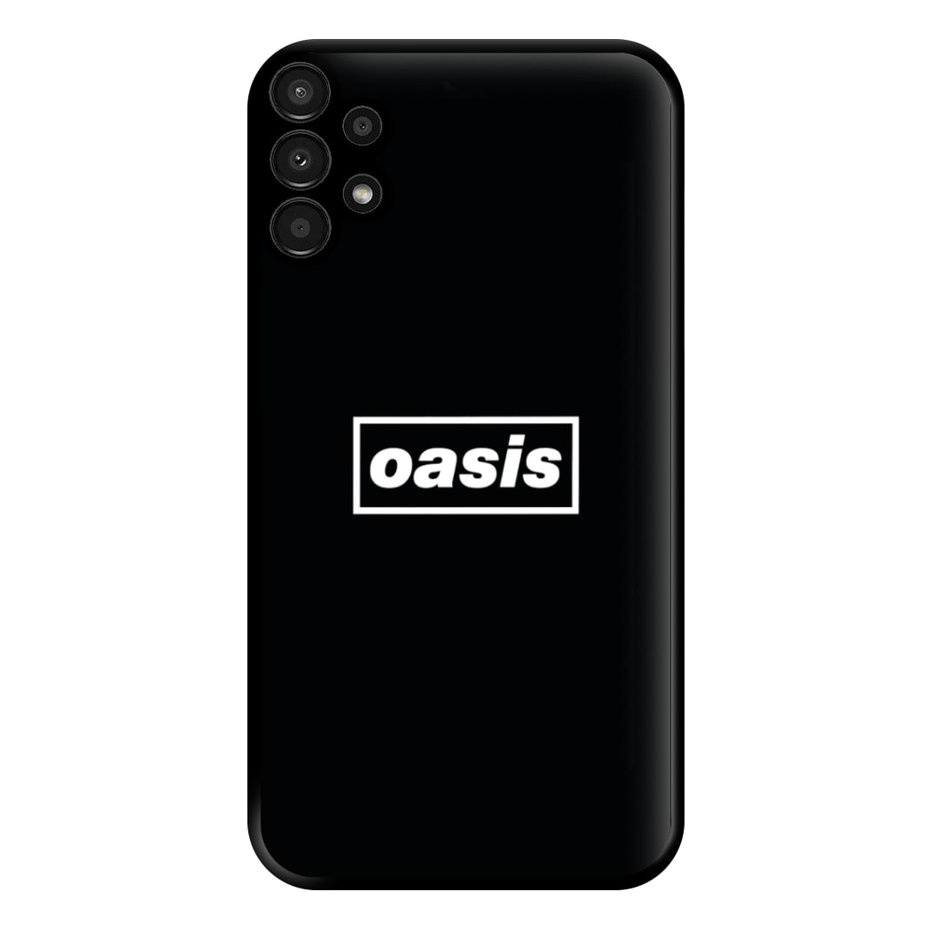 Band Name Black Phone Case for Galaxy A13