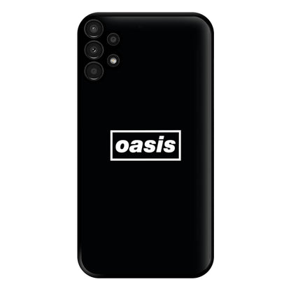 Band Name Black Phone Case for Galaxy A13