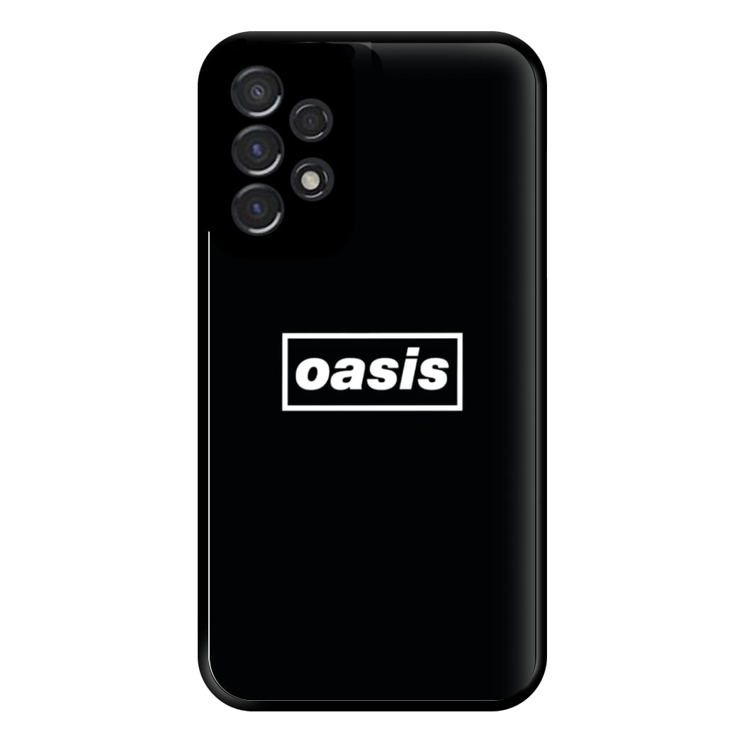 Band Name Black Phone Case for Galaxy A53