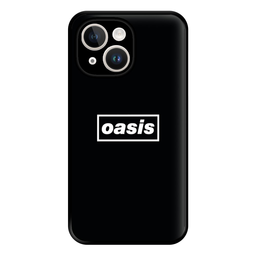 Band Name Black Phone Case for iPhone 14 Plus