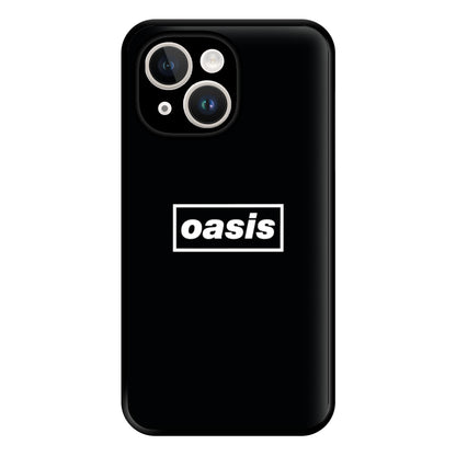 Band Name Black Phone Case for iPhone 14 Plus