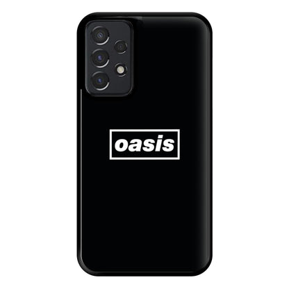 Band Name Black Phone Case for Galaxy A52 / A52s